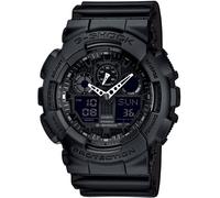 Casio GA-100-1A1ER G-Shock Chronograph Montre Plongée Quartz Homme Noir 51mm ...
