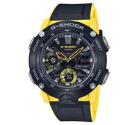 Casio | Garde De Noyau De Carbone G-Shock | Bracelet Jaune Noir | GA-2000-1A9ER