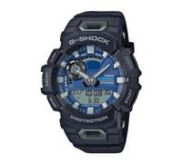 Casio G-Shock g-Squad (48,9 mm) Cadran Hybride Bleu/Bracelet Noir en résine biosourcée GBA-900CB-1AER
