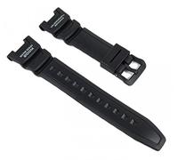 Casio Bracelet de montre de rechange 10304195 pour SGW-100-1VH – Authentique Résine Noir