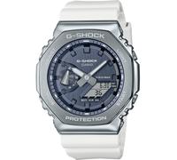 Montre Casio - Femmes - GM-2100WS-7AER - Etanche 20 Atm - Bracelet en Plastique Blanc