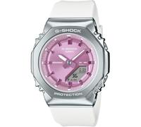 Casio Montre Femme G-Shock GM-S2110-7A6ER 40 mm Plastique Blanc 20 ATM Double affichage