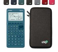 Casio Graph 25+E II avec Housse de Protection WYNGS Incluse Gris Foncé - Calculatrice Graphique - Pack de Base