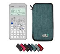 Casio Graph Light avec Housse de Protection WYNGS Incluse Turquoise - Calculatrice Graphique - Pack de Base