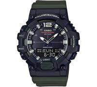 Casio Montre HDC-700-1AVCF Quartz analogique/numérique Homme 46,5 mm Noir/Vert