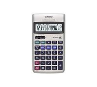 Casio HL-122TV Calculatrice portable avec façade en métal et T 12 chiffres