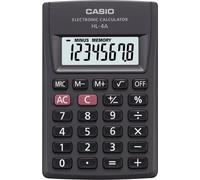 CASIO HL-4A CASIO HL-4A Taschenrechner schwarz