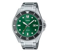 Casio Homme Analogique-Numérique Montre avec Bracelet en Acier Inoxydable MDV-107D-3A2VDF