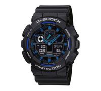 Casio Hommes Analogique-Numérique Quartz Montre avec Bracelet en Plastique GA-100-1A2ER