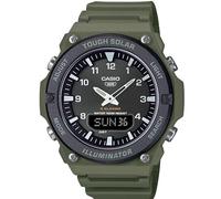 Casio Hommes Analogique-Numérique Solide Solaire Montre avec Bracelet en Résine AQ-S820W-3BVCF