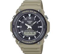 Casio Hommes Analogique-Numérique Solide Solaire Montre avec Bracelet en Résine AQ-S820W-5AVCF