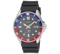 Casio Hommes Analogique Quartz Montre avec Bracelet en Plastique MDV-106B-1A2VCF
