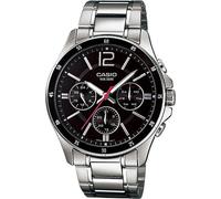 Casio Hommes Montre à quartz analogique avec bracelet en acier inoxydable MTP-1374D-1