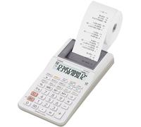 Casio HR-8RCE-WE Calculatrice imprimante blanc Ecran: 12 à pile(s), sur secteur (en option) (l x H x