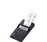 Casio HR-8RCE-BK Calculatrice imprimante noir Ecran: 12 à pile(s), sur secteur (en option) (l x H x P) 102 x 42 x 209 mm