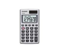 Casio HS-8VA-WK-UP Calculatrice de Poche 8 Chiffres Argenté