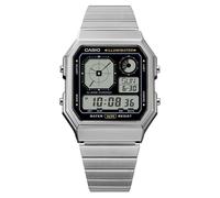 Casio Illuminateur Vintage (33,9 Mm) Affichage Numérique / Bracelet A130WE-1AEF