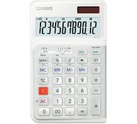 CASIO JE-12E-WE Compact Ergonomic Desk Calculator 12-Digit