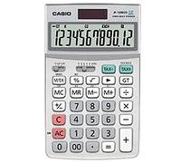 CASIO JF-120ECO Eco-Rechner, nachhaltig, 12-stellig, Solar/Batteriebetrieb