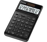 Casio Calculatrice de bureau JW-200SC-BK Écran 12 chiffres Solaire et pile(s) Noir 109x11x184 mm