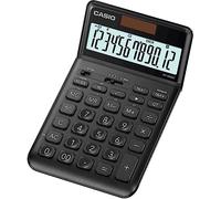 Casio Calculatrice de bureau JW-200SC-BK Écran 12 chiffres Solaire et pile(s) Noir 109x11x184 mm