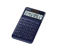 Casio JW-200SC - Calculatrice de bureau - 12 chiffres - panneau solaire, pile - bleu