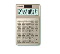 Casio JW-200SC-GD Calculatrice de Bureau, 1,1 x 10,9 x 18,4 cm, Couleur Or