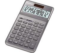 Casio JW-200SC-GY - Calculatrice de Bureau, 1,1 x 10,9 x 18,4, Couleur Argent