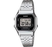 Casio - LA680WA-1D - Vintage - Montre Femme - Quartz Digital - Cadran LCD - Bracelet Acier Gris