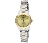 Casio Montre femme LTP-1128G-9ARDF – Quartz analogique – Bracelet acier inoxydable multicolore