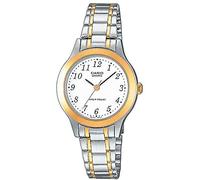 Casio - LTP-1263PG-7BEF - Collection - Montre Femme - Quartz Analogique - Cadran Blanc - Bracelet Acier Argent