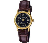 Montre - Casio - LTP-V002GL-1B - Noir - Doré - Quartz - Analogique