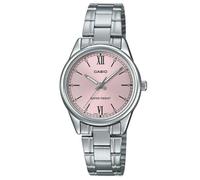 Casio - LTP-V005D-4B2 - Montre Femme - Standard - Acier Inoxydable - Cadran Rose - 3 Aiguilles - Analogique
