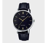 Casio Montre Enticer Lady LTP-VT01L-1B – Quartz analogique, bracelet cuir, 3 ATM