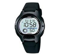 Casio LW-200-1BVDF Montre Bracelet en Caoutchouc Noir, Bracelet