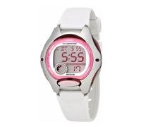 Casio - LW-200-7AVDF - Montre Femme - Quartz Digitale - Alarme/Chronomètre/Eclairage - Bracelet Caoutchouc Blanc