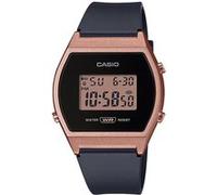 Montre Unisex CASIO LW-204-1AEF VINTAGE Classique Silicone Noir Black Gold Rose