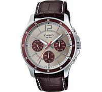 Montre - CASIO - MTP-1374L-7A1 - Cuir Marron - Étanchéité 5 ATM - Analogique