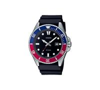 Casio Montre Timeless MDV-107-1A3VEF Homme 45 mm Analogique Quartz Verre minéral Argent