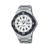 Casio Mens Analogique Quartz Montre avec Bracelet en Acier Inoxydable MRW-200HD-7BVEF Blanc