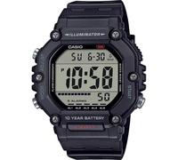 Casio Men's Digital Quartz Watch with Plastic Strap AE-1600H-1AVEF