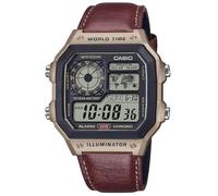 Casio Mixte Analogique Quartz Montre avec Bracelet en AE-1200WHL-5AVEF