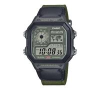 CASIO Timeless Collection Montre AE-1200WHUB-3AV | Noir/Gris