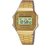 Casio Men's A168WG-9W Digital Stainless-Steel Quartz Fashion Watch