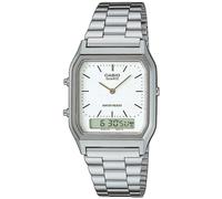 Casio Montre AQ-230A-7DMQYES Analogique + Digital Quartz Argenté 30 mm
