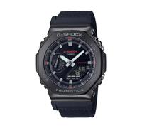 Casio - Montre à quartz à bracelet en tissu avec Led - Homme - Accessoires - Noir - Taille: ONE Size