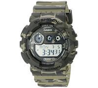 Casio Montre à Quartz numérique pour Homme avec Bracelet en résine GD-120CM-5CR, Multicolore, Taille Unique, GD-120 cm
