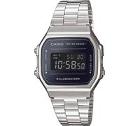 Casio Montre à quartz numérique unisexe pour adulte avec bracelet en acier inoxydable