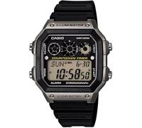 Casio Montre à Quartz pour Homme AE-1300WH-8AVCF avec Affichage numérique à Quartz Noir, Noir, Numérique, Mouvement à Quartz