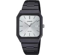 Casio Montre à quartz standard MTP-B185B-7AVDF unisexe avec boîtier de 33 mm, bracelet en acier inoxydable, quartz japonais, affichage de la date, étanche à 50 mètres, pour homme et femme